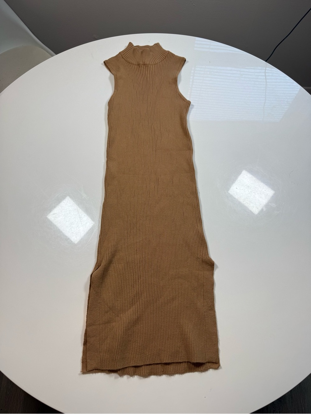 Boutique High-Neck Sweater Dress